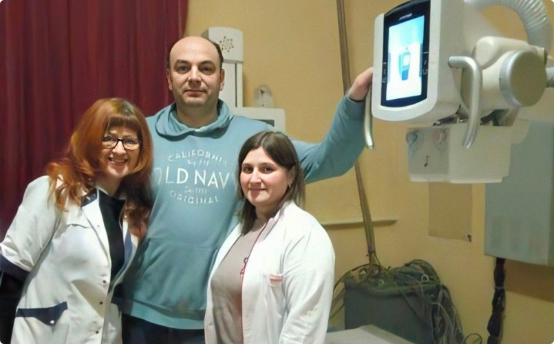 В Мукачівському військовому госпіталі з'явилась нова рентгенівська система
