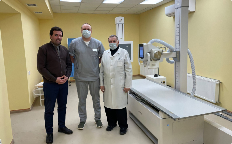 The Military Medical Clinical Center of the Central Region received a new X-ray